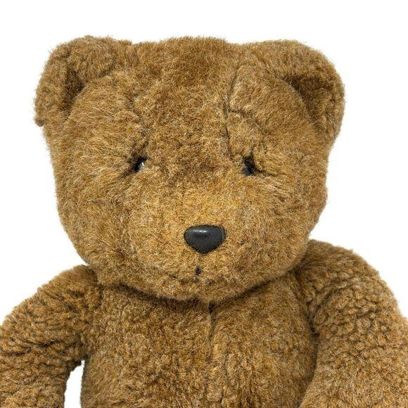 24K POLAR PUFF Ceasar Brown Teddy Bear 1987 Plush Mighty Star #4136 - Picture 2 of 6